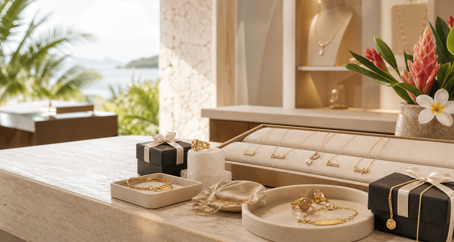 Boss Palace jewellery display